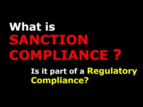 What is Sanctions Compliance?