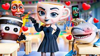 ESPRESSONA SIGNORA Got a GLOW UP! Italian Brainrot Animation