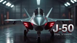 "China's Next-Gen Power: The J-50 Fighter Jet Unveiled!"#J50 #ChinaFighterJet #StealthJet
