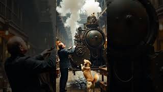 🐾⚙️ *Golden Retriever Engineers a STEAMPUNK DREAM Machine