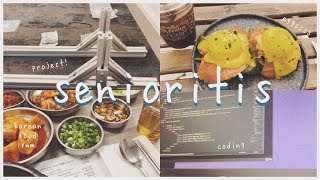 senioritis as a biomedical engineering student 💩 || spring quarter (college vlog)