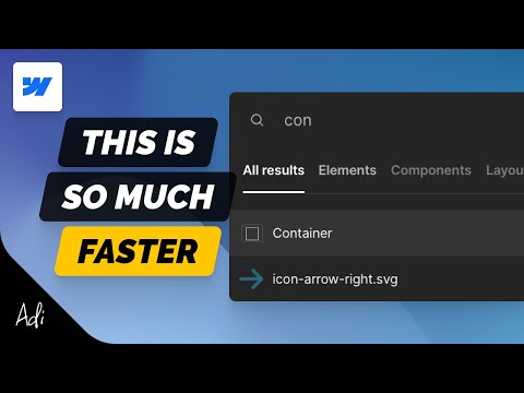Webflow Quick Find: The Key to Lightning-Fast Designs
