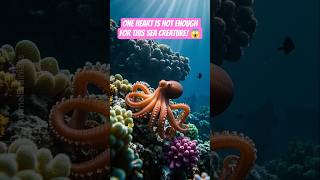 One Heart Is Not Enough for This Sea Creature 😲 #octopus #marinemystery #facts