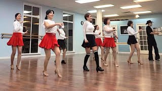Oh Carol(Carbonara Remix) Line Dance #애틀란타 #수지라인댄스
