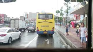 東莞巴士802號 (長安車站 -- 東莞南城車站) , 全程行走廣深公路 Part 2