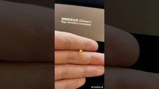 俐格珠寶 純金9999 黃金船錨耳環 純金造型耳環  款號GE3030
