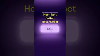 CSS daily dose - beautiful neon button