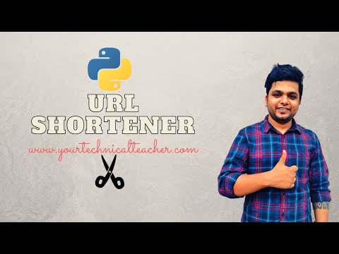 How to build URL shortener using python[Hindi tutorial]|python project|Learn python