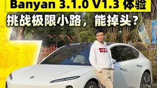 蔚来先锋领航团 Banyan 3.1.0 V1.3 体验：挑战极限小路，能掉头？蔚来汽车 我与汽车的日常