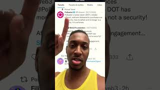 Is This 100% Proof Polkadot Be Next Altcoin Sued by the SEC? #cryptonews #polkadot #shorts