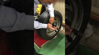 バランス調整 スチールホイール