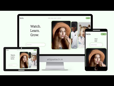 Project 3 | Responsive Web Design in HTML & CSS | #project3