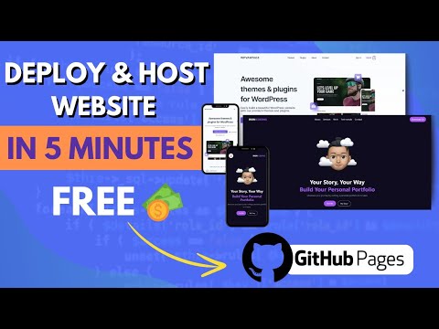 Deploy & Host Your Website for Free on GitHub in Minutes!