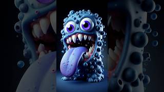 This monster will make your skin crawl!#Trypophobia #3DMonster #HorrorCartoon #CreepyShorts #WeirdSa