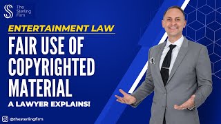 FAIR USE OF COPYRIGHTED MATERIAL | #entertainmentlawyer