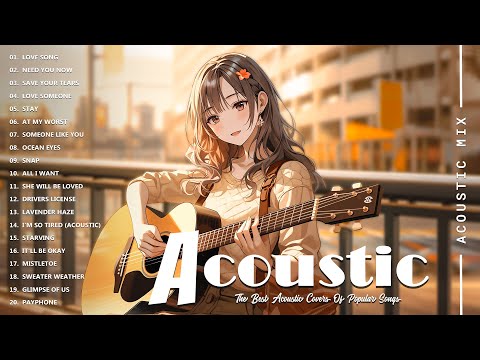 Best Acoustic Cover - Chill Acoustic Love Songs Playlist 2025 - Acoustic Guitar Songs Of All Time