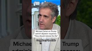 'Release the file': Michael Cohen on Trump admin's Epstein response