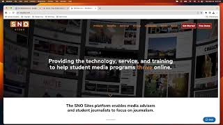 SNO Navigation Menus Webinar