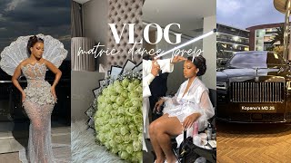 MATRIC DANCE/PROM VLOG: orapeleng modutle dress , rolls royce , spa & more | SOUTH AFRICAN YOUTUBER