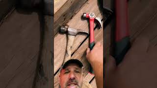 Crescent makes an AWESOME Hammer for tight spaces    #tools #howto #contractor