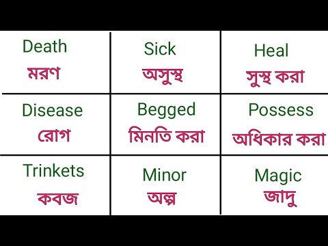 Most important vocabulary for daily English //Simple words daily use .