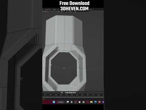 #Blender Download Free Hammer From 3DHEVEN.COM | #3DHEVEN