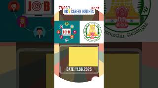 🚨 TNPSC New Government Job Alert – 2025! #TNPSC2025 #GovtJobs2025 #TamilNaduJobs #TNPSCExam