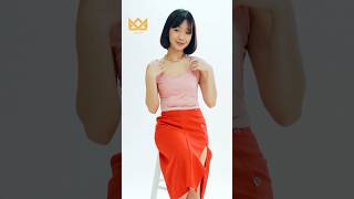 Crown Ladies Thick Strap CropTop