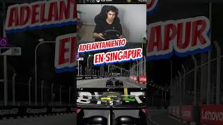 ADELANTAMIENTO en GP SINGAPUR #rotren #twitchstreamer #f123