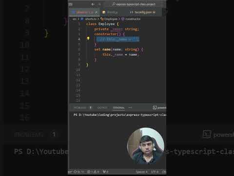 Definite Assignment Assertion Operator #typescript #typescripttutorial  #apibestpractices
