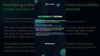 #Accessibility Testing #testautomation #gemini #softwaredevelopment #softwaretester