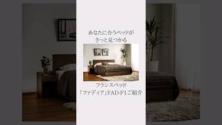 シンプル フラット 省スペース「フランスベッド　ファディア」 FAD-F1 あなたに合うベッドがきっと見つかる
