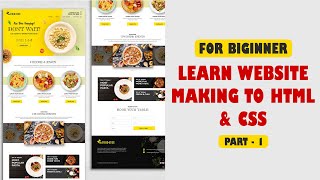 How to convert PSD to HTML | Make a Website Using HTML & CSS