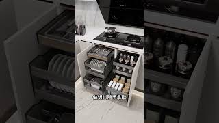 厨房收纳这三个地方一定要装抽屉 #home