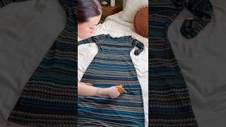 Dress Flip #thriftflip #thriftedfashion #upcycleclothing #sewingtutorial #easysewing #sewing #thrift