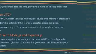 How to Use UTC in Your Node.js Project with Prisma.js
