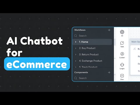 End-to-End AI Chatbot for E-commerce (Demo)