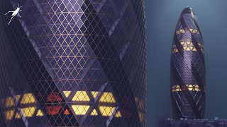 Modeling The Gherkin in Grasshopper