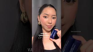 Vaseline Lip Care color+care lip swatches