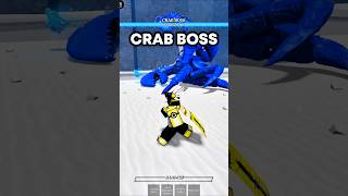 Frozen Crab Boss & Frozen Weakest Dummy in TSB 💀 #tsb #thestrongestbattlegrounds #tsbg #weakestdummy