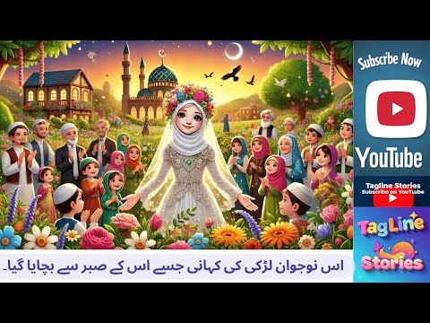 the story of the young girl who was saved by her patience urdu