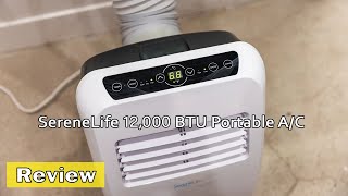 SereneLife 12,000 BTU Portable Air Conditioner Review | Is It Worth it?
