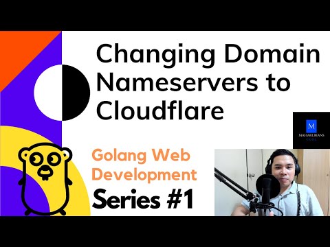 Changing Domain Nameservers to Cloudflare - Golang Web Development