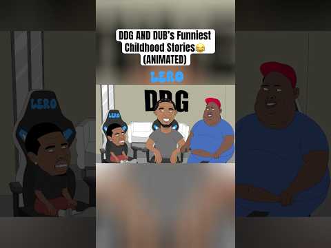 DDG AND DUB FUNNIEST CHILDHOOD STORIES😂(ANIMATED)