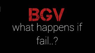 BGV | BGC what happens if you fail? #itupdates #BGV #freshers #Bench #MNC #recession @ITAchieverYT