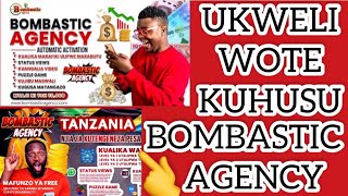 Jinsi ya Kutengeneza Pesa Kupitia Bombastic Agency(Review) #bombasticagency #fantasticagency