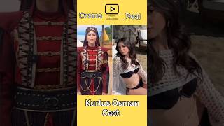 Kurlus Osman  Drama vs Real #shortvideo​​​​​ #kurulusosman​​​​​​ ​​#10million​​​​​​ #turkishdrama