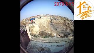 Box bridge video from base to shear wall first part cam video