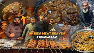 EXTREME MEATY Faisalabad Street Food Tour In Ramadan - Exclusive Mint Roll & Meat Heaven of Pakistan