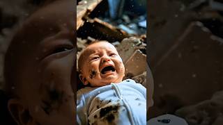 🔥🐶 Dog Rescues Baby from Burning House! 👶🚒 #viralvideo #AIrescue!